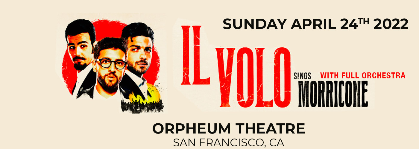 Il Volo: Sings Morricone [CANCELLED]